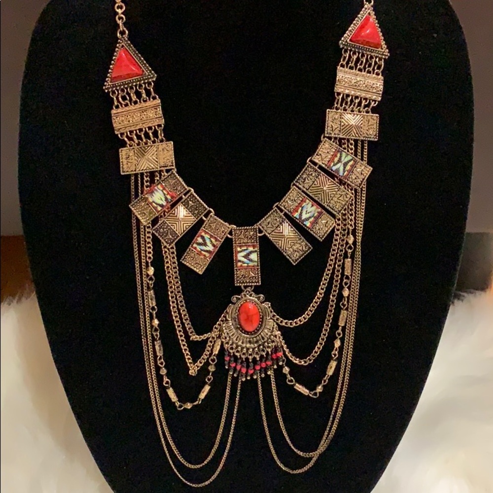 Statement Gold Necklace